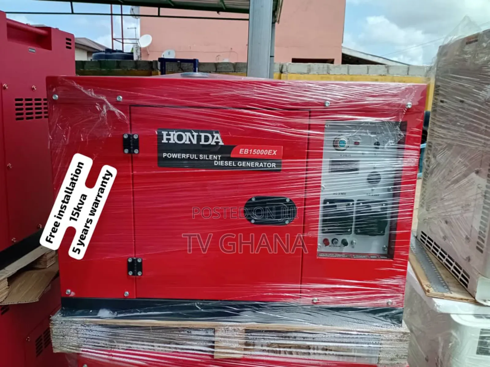 Voltengine 15kva 16500watt Honda 15kva 16500watt Diesel