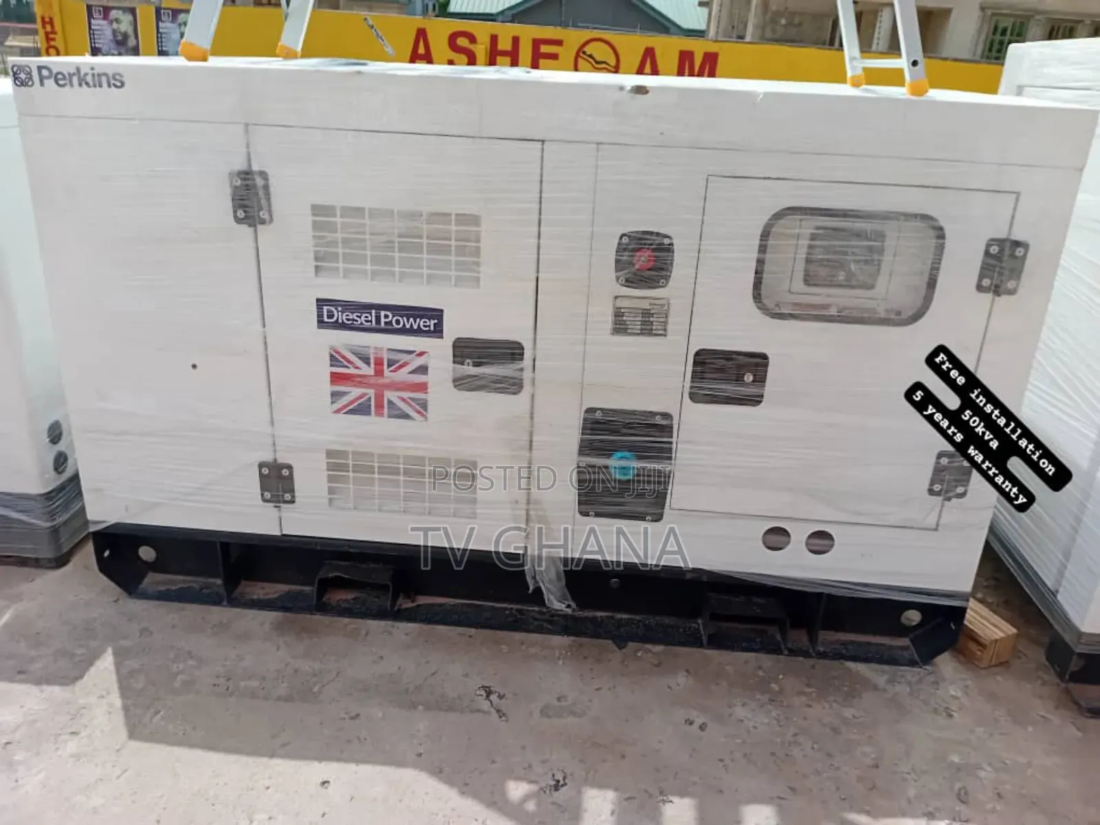 Tempestnode 50kva Silent Perkins 50kva Diesel
