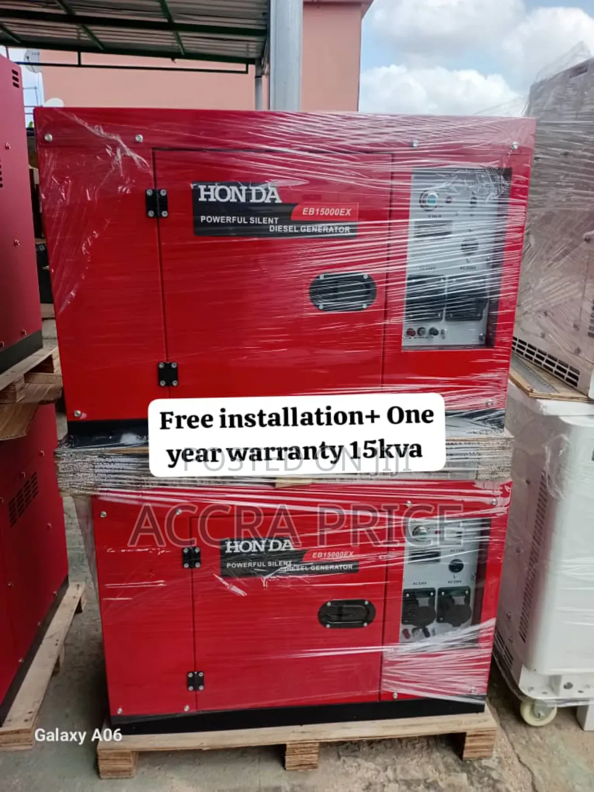 Unadulterated Honda Generator Diesel 15kva Diesel Remote Key