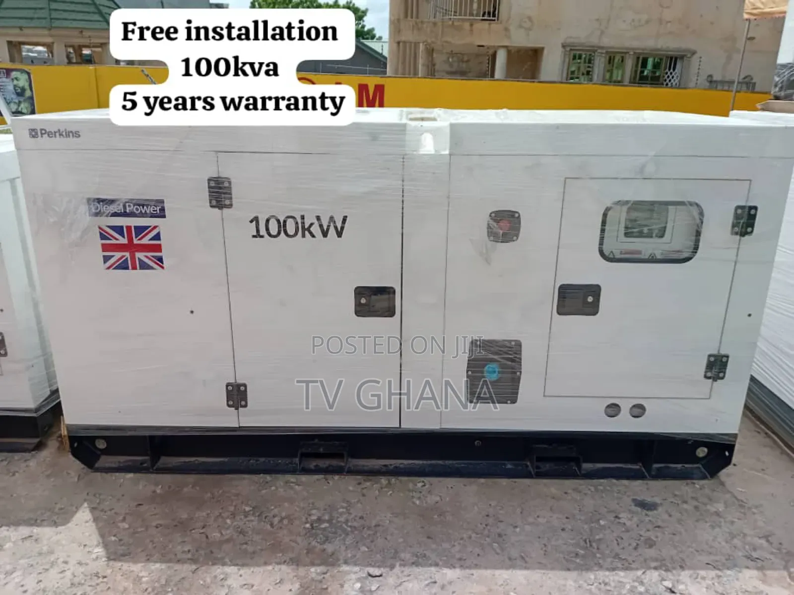 Dracosource 100kva Silentperkins 100kva Diesel
