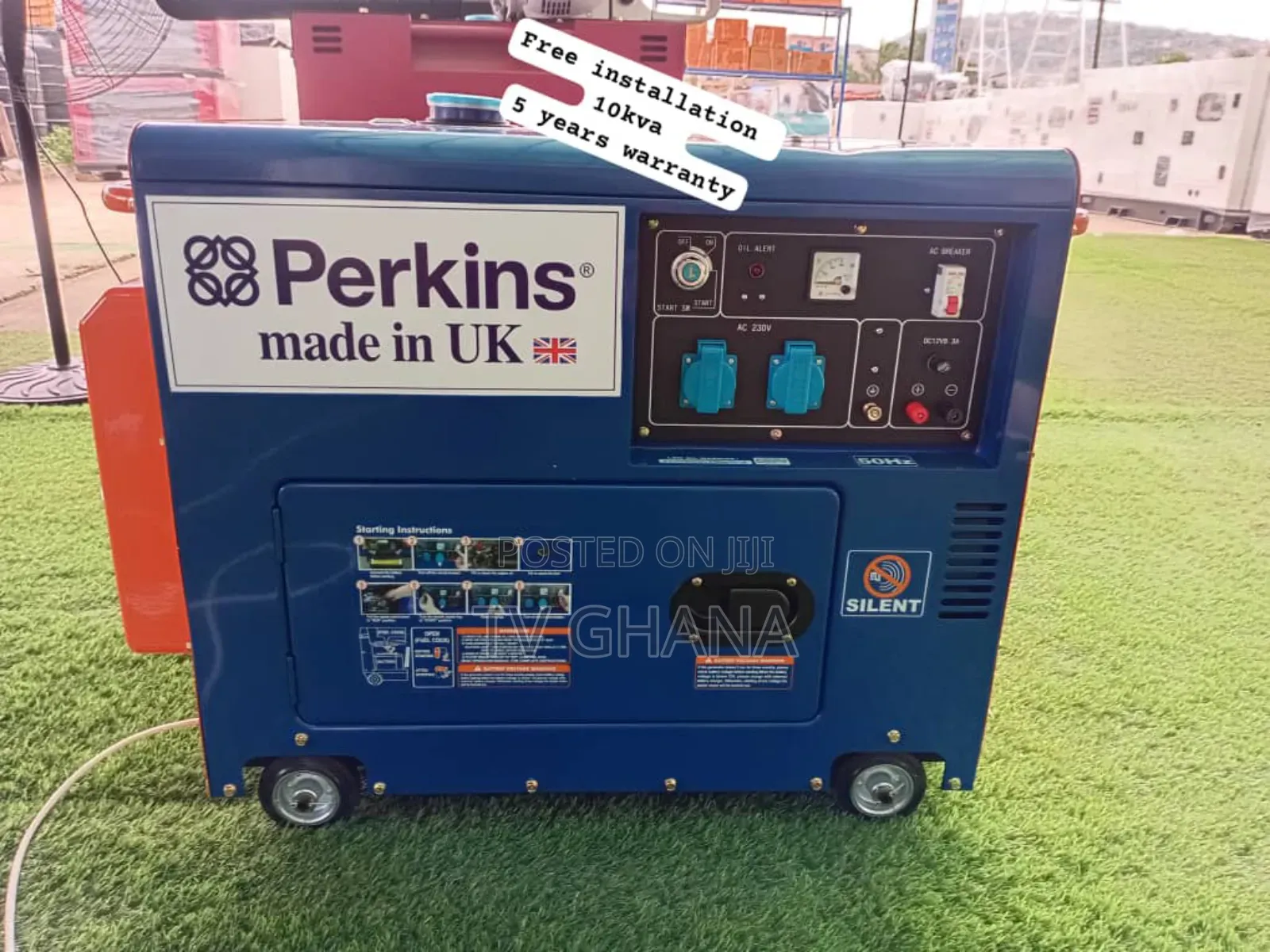 Ultranexus 10kva Silentperkins 10kva Diesel
