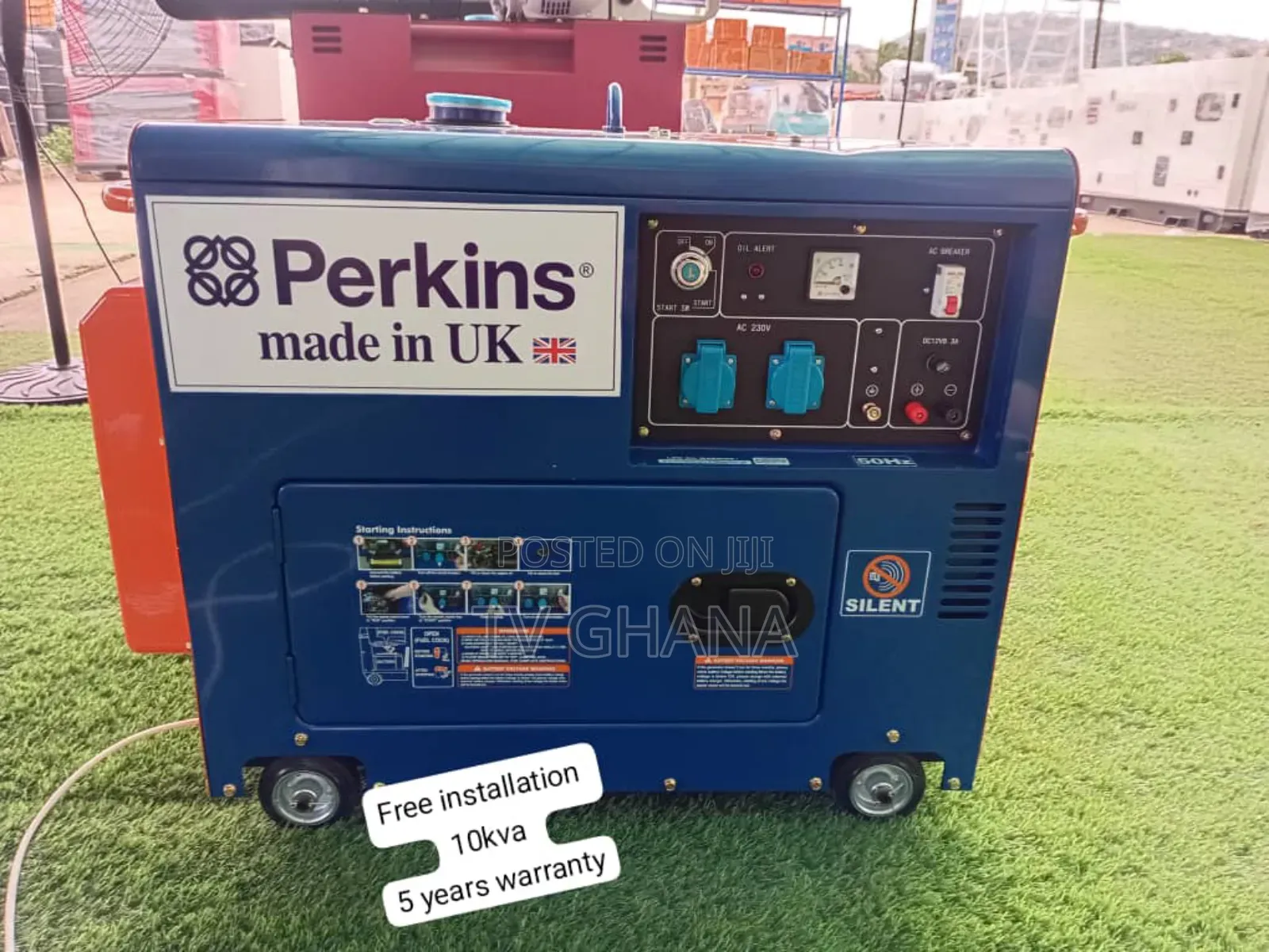 Mythosvault 10kva Silentperkins 10kva Diesel