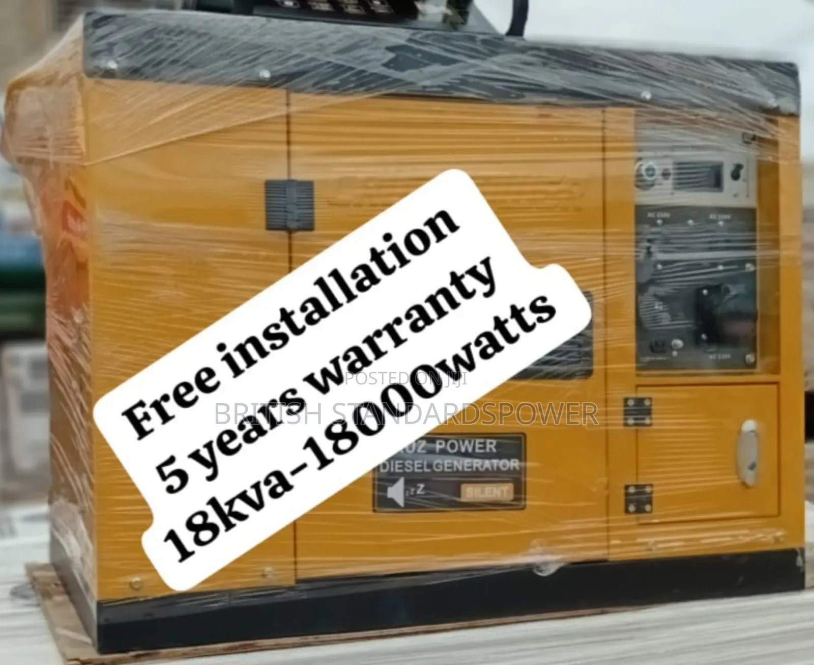 Noise Free 18kva Silent Diesel Generator
