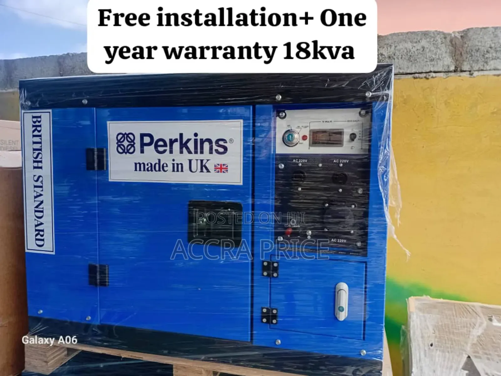 Seminal 18kva Uk Perkins Diesel Generator Uk Perkins Silent