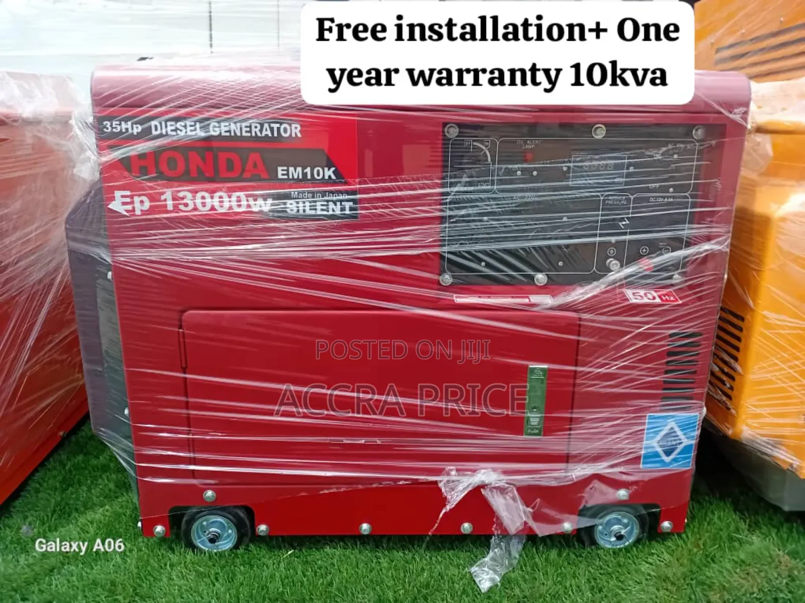 Seminal 10kva Japan Honda Diesel Genset Japan Honda Silent