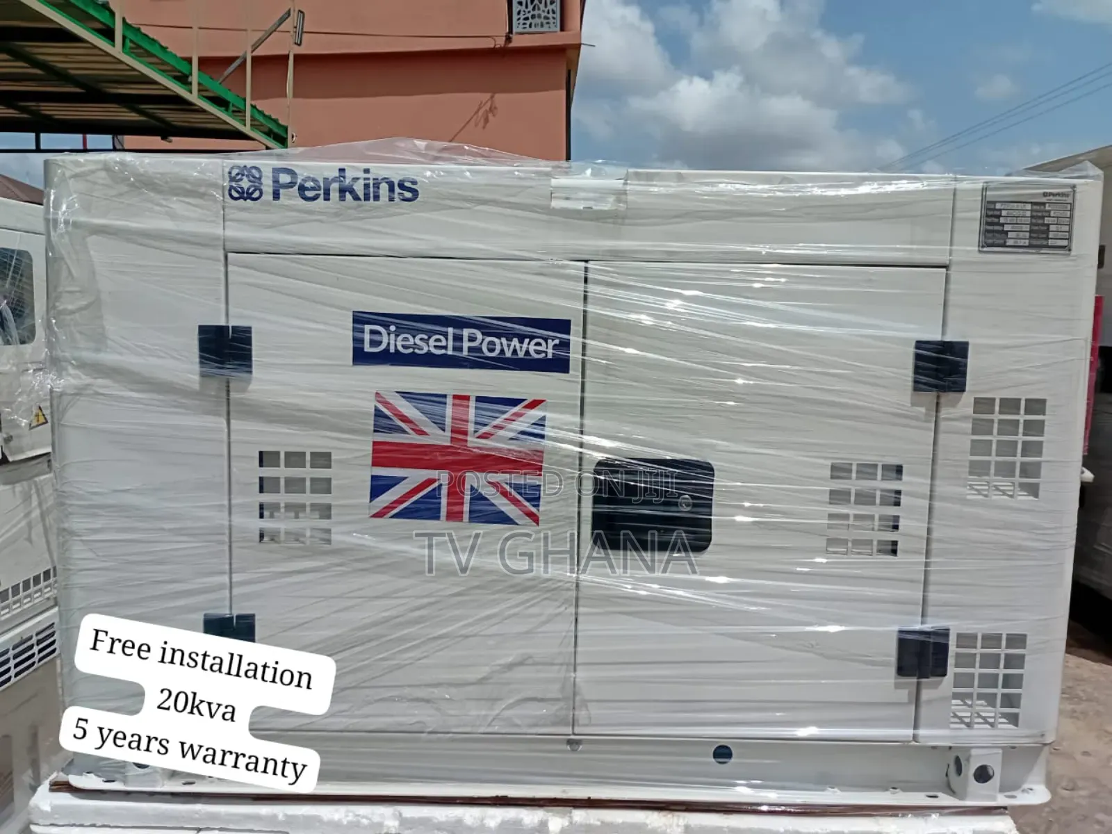 Quantumampx 20kva Silent Perkins 20kva Diesel