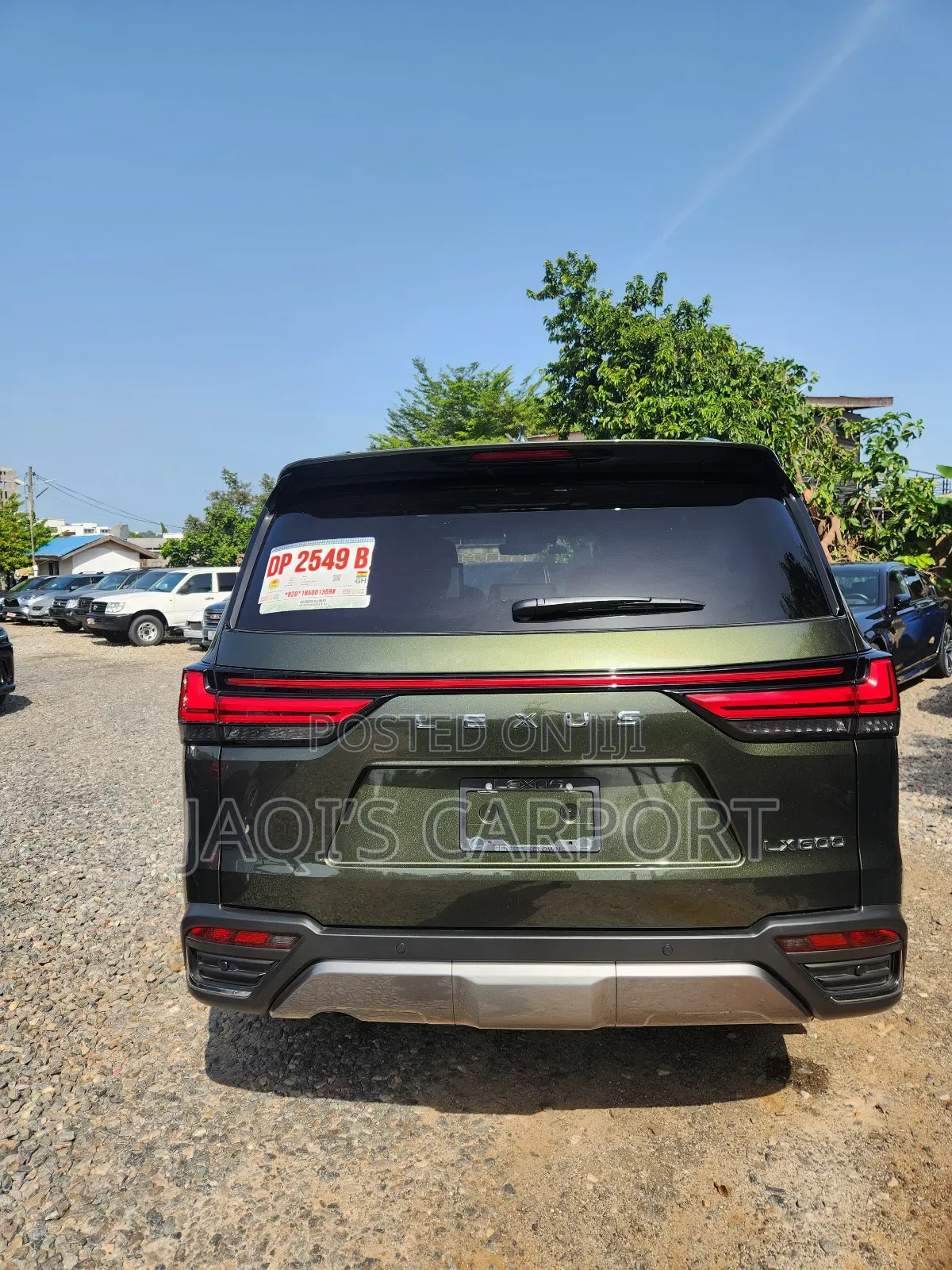 Lexus LX 2024 Green
