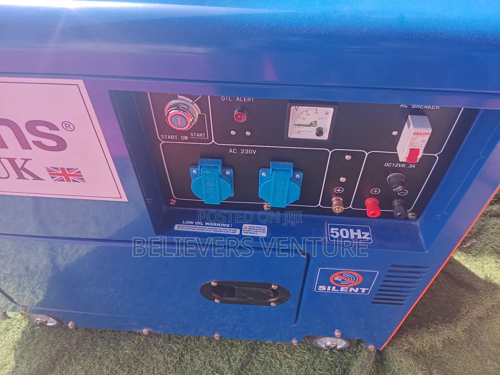 Single Phase Keystart 10kva Generator Perkins Generator