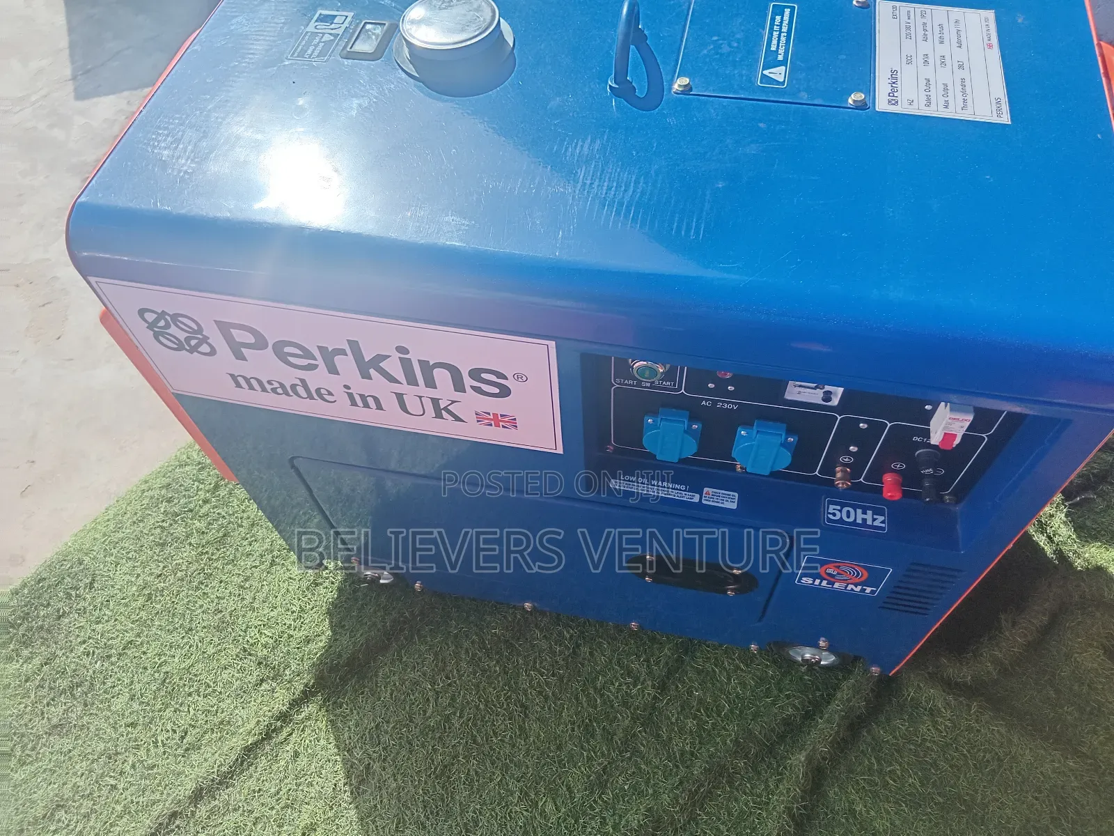 Diesel Silent Generator Keystart Generator Perkins