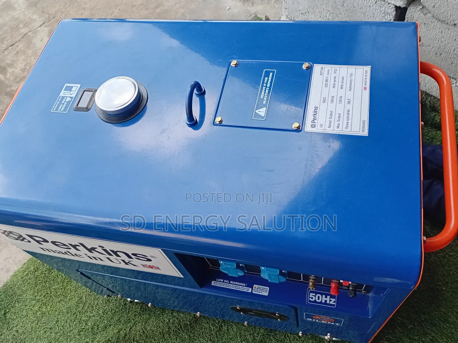 Striking 10kva Uk Mad Perkins Generator Silent Diesel