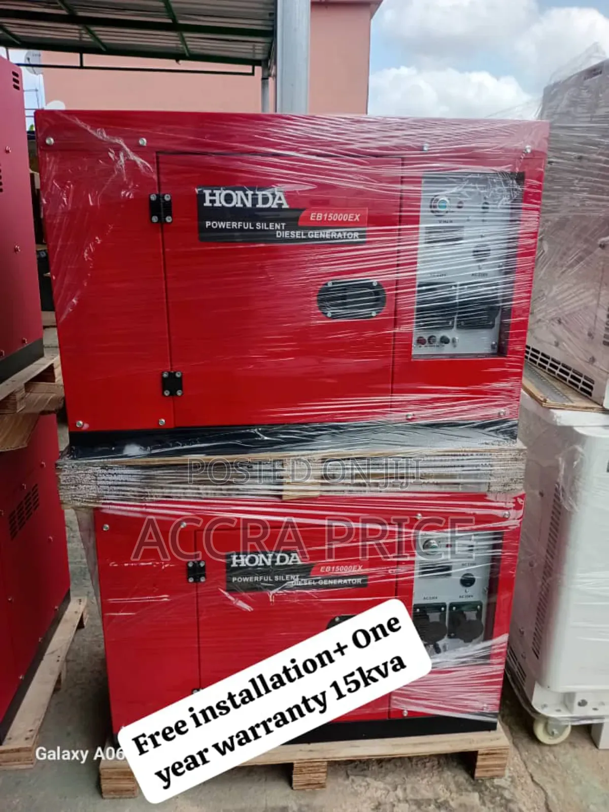 Venerate Japan Model Generator Honda 15kva Diesel 15kva Gen