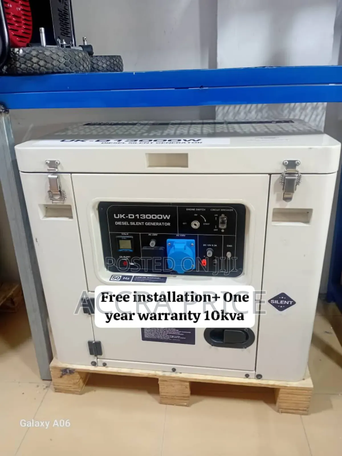 Venerate Uk Model Generator Uk-D 10kva Diesel 10kva Gen
