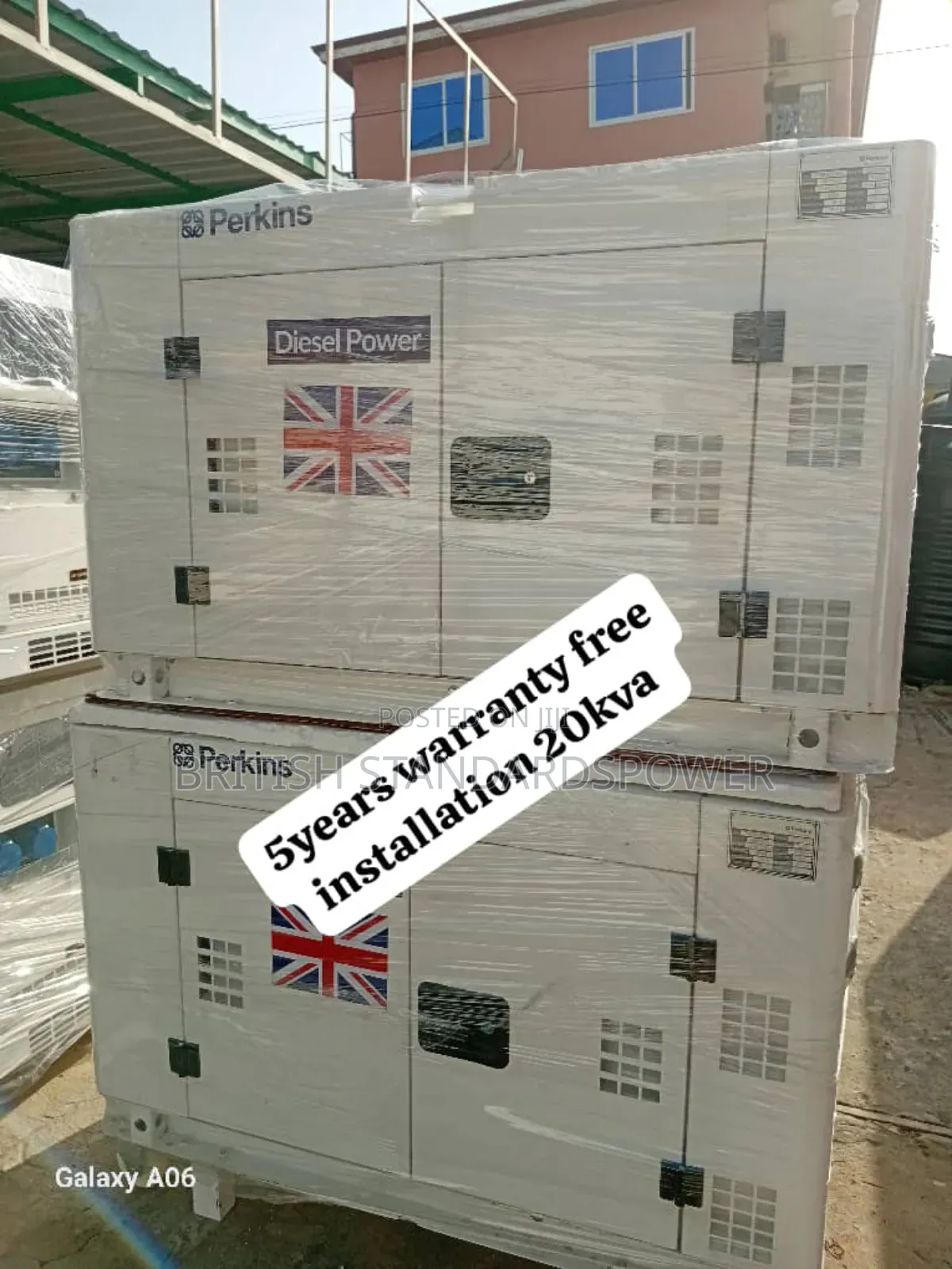 Diesel Electric Power 20kva Silent Generator