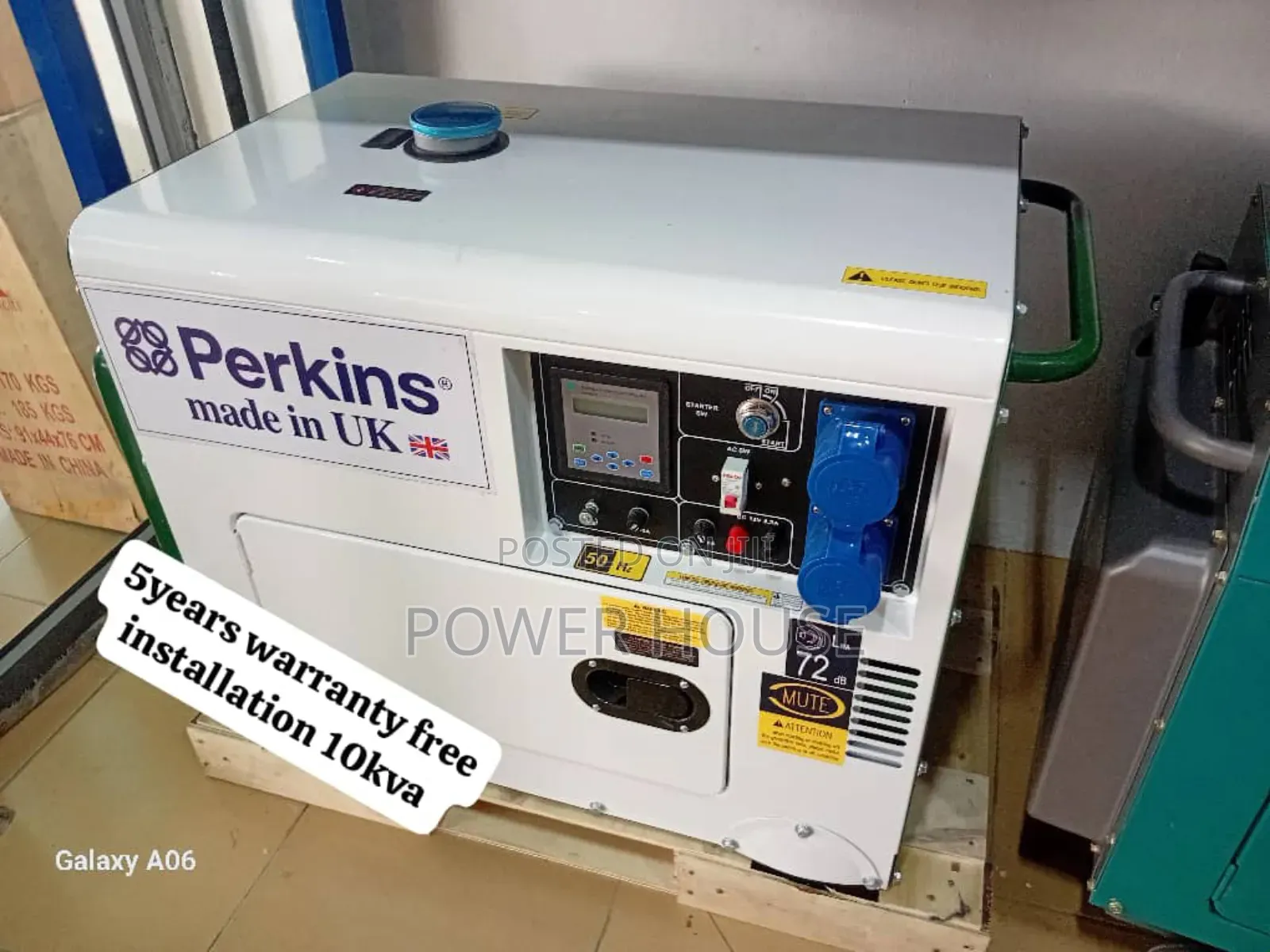 Crystal Node 10kva Perkins 13000watts Diesel