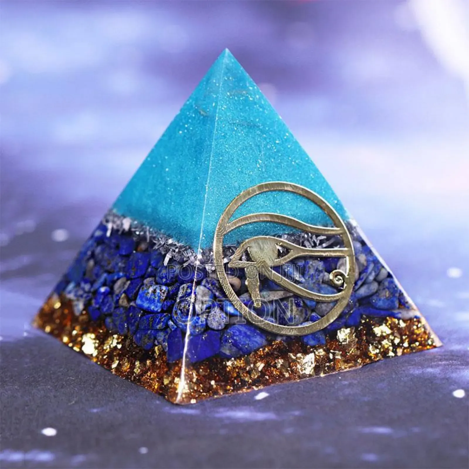 Crystal Zodiac Pyramid For Luck