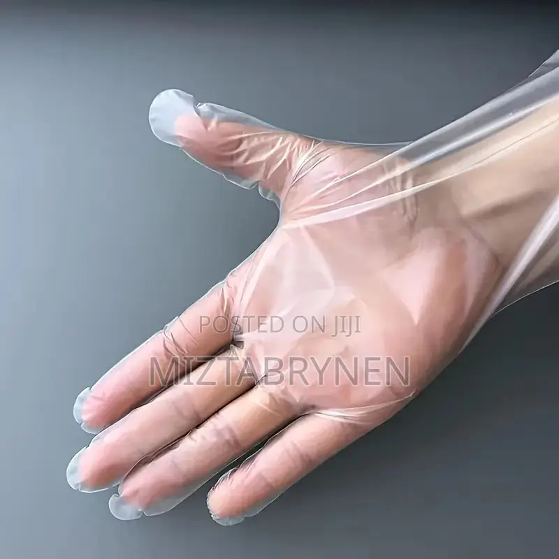 100 Tpe Disposable Hand Gloves - In Box