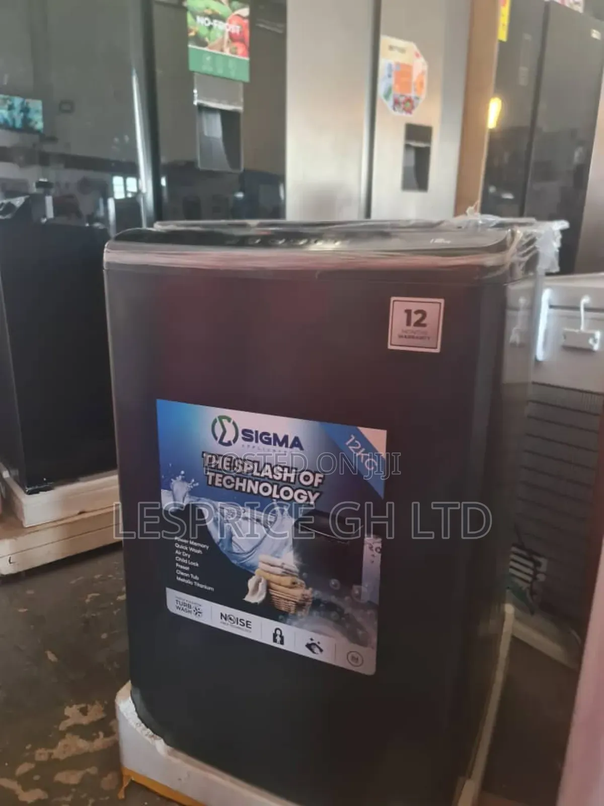 Brand New Sigma Washing Machine ~ 12 Capacity