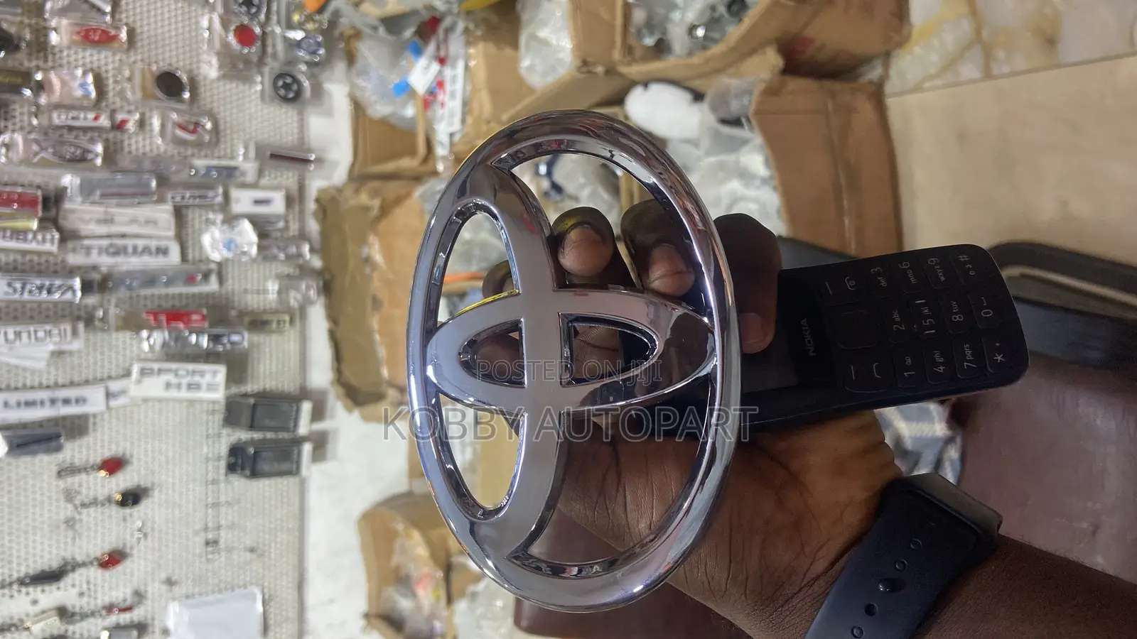 Toyota Highlander Crown Logo Emblem