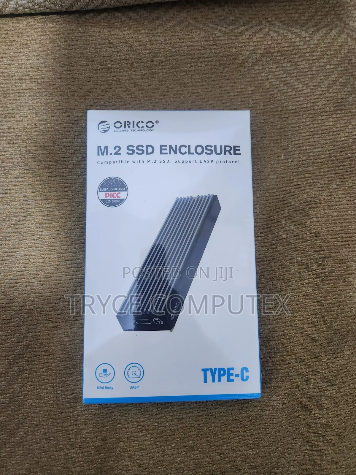 M.2 SSD Enclosure Type C