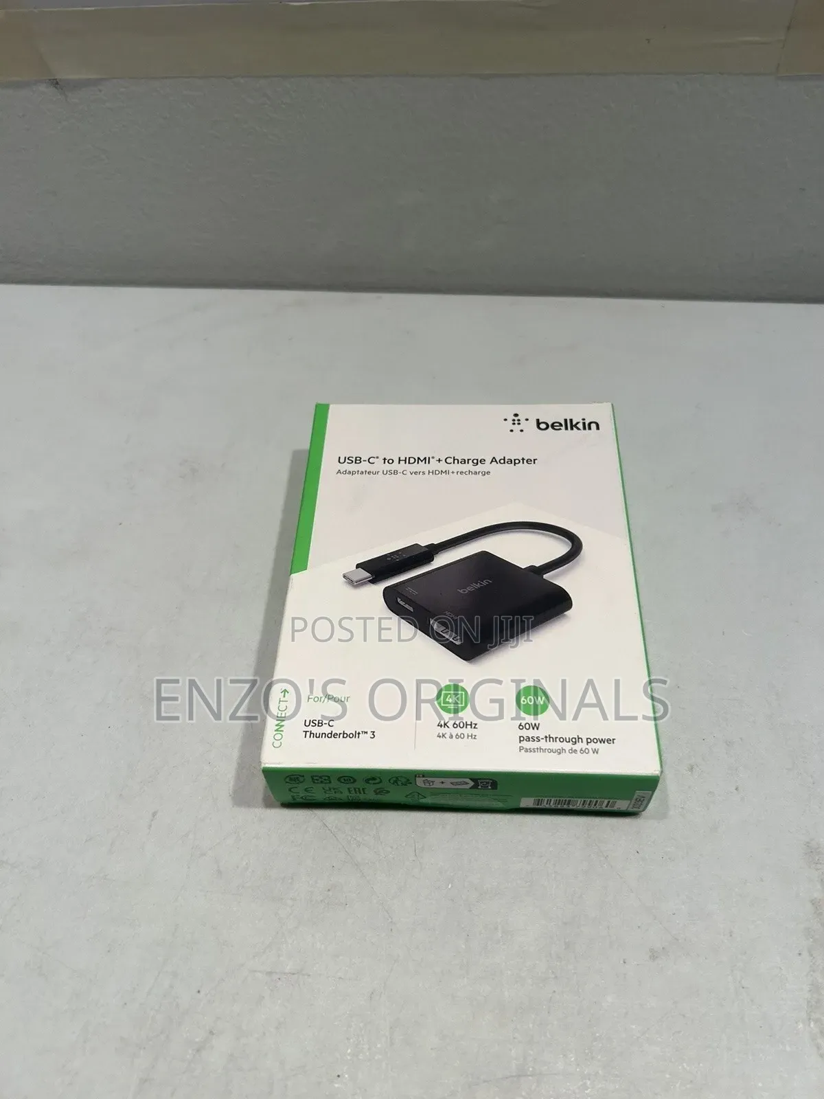 Usb-C to Hdmi + Pd Charging Belkin Brand Type-C to Hdmi