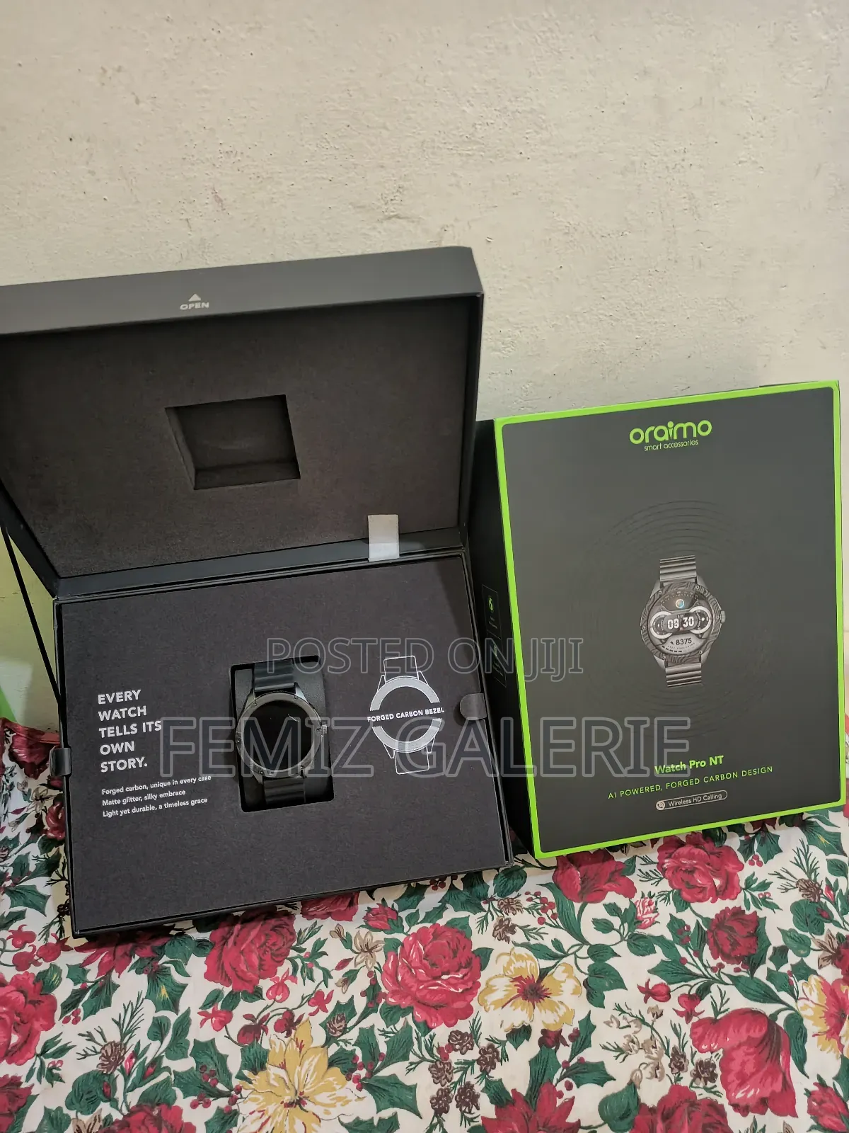 Oraimo Watch Pro Nt 1.43" Amoled Ai Powered Smart Watch