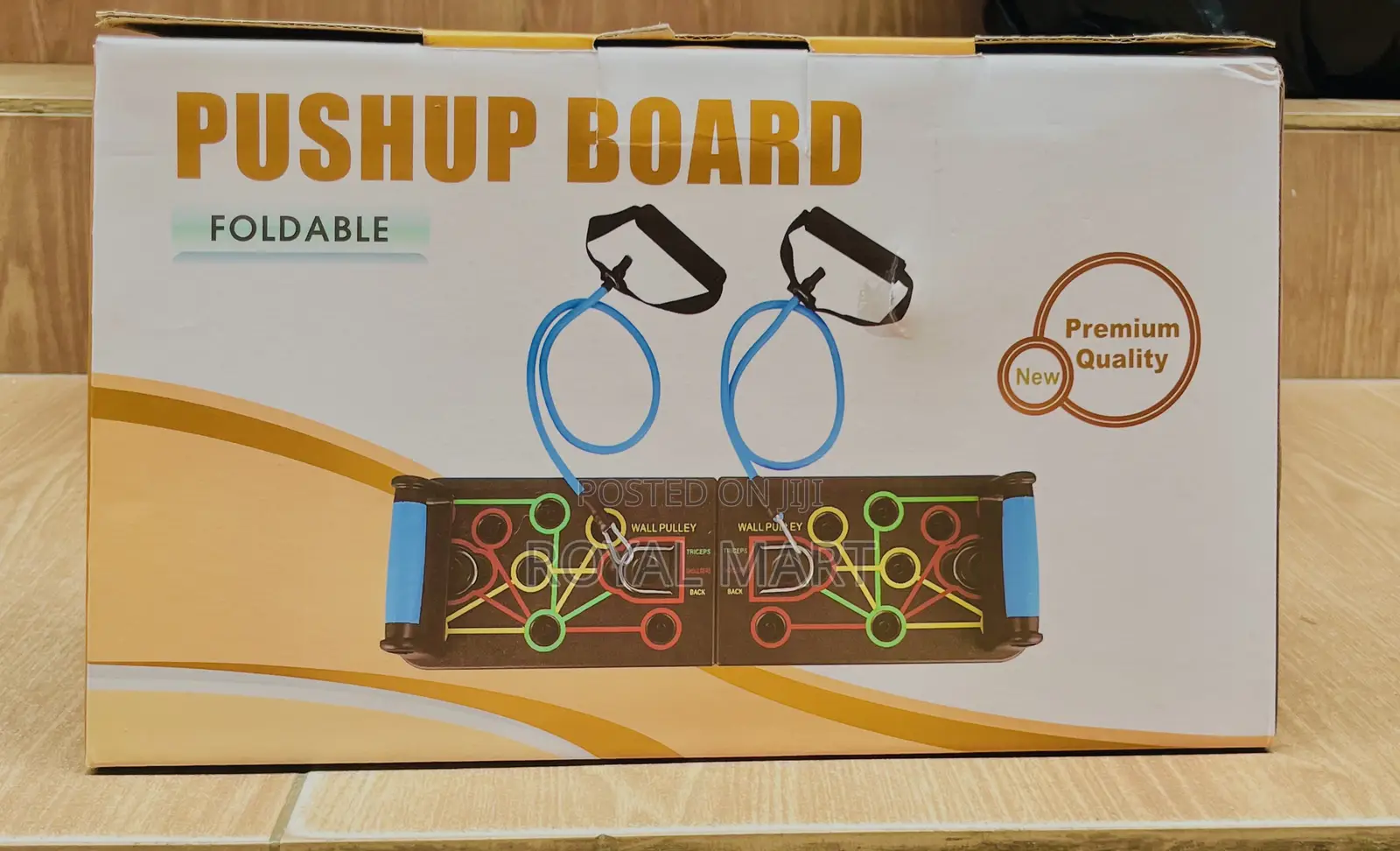 Abs Roller, Push Up Board and Yoga Mat