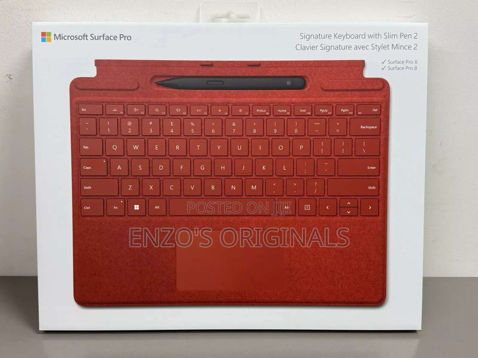 Surface Pro 9 and 11 Keyboard Cover Original New With Pen Holder