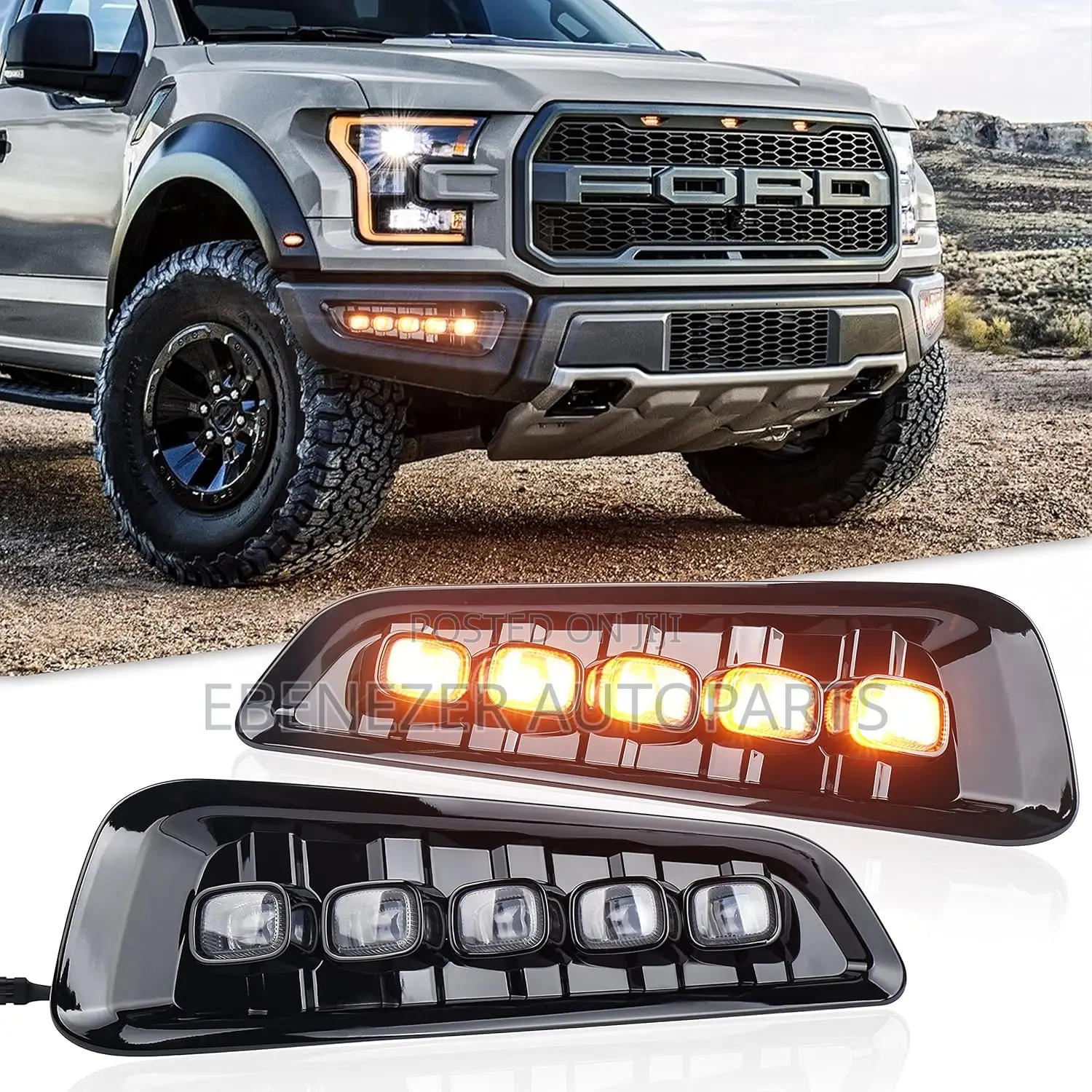 Ford F150 F-150 Led Spec Fog Lamps 2018 2019 2020 2021 2022