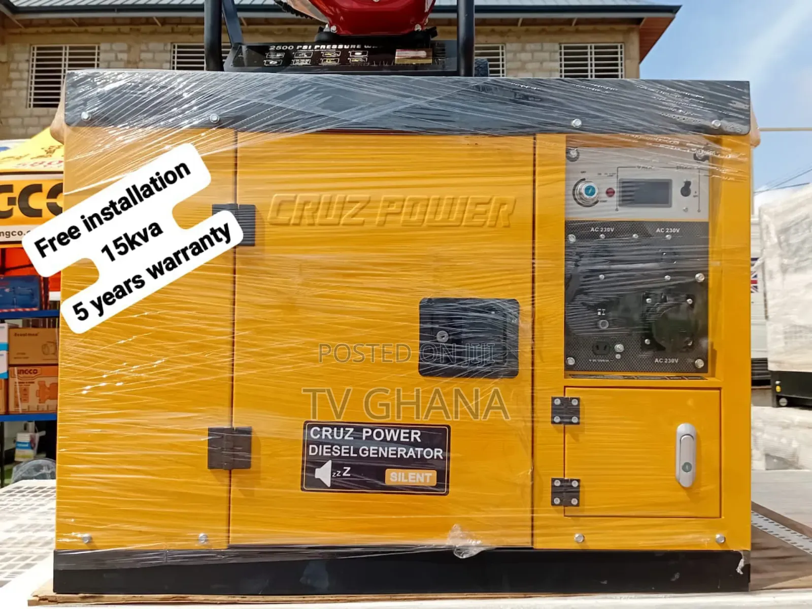 Goldgen 15kva 16500watt Cruz Power 15kva Diesel