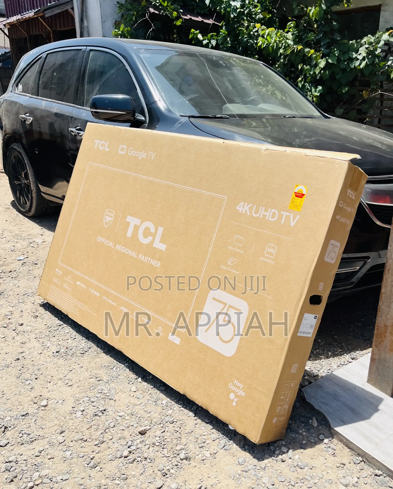 Awesome Tcl75p755 75” Uhd Smart Google Tv(Black).