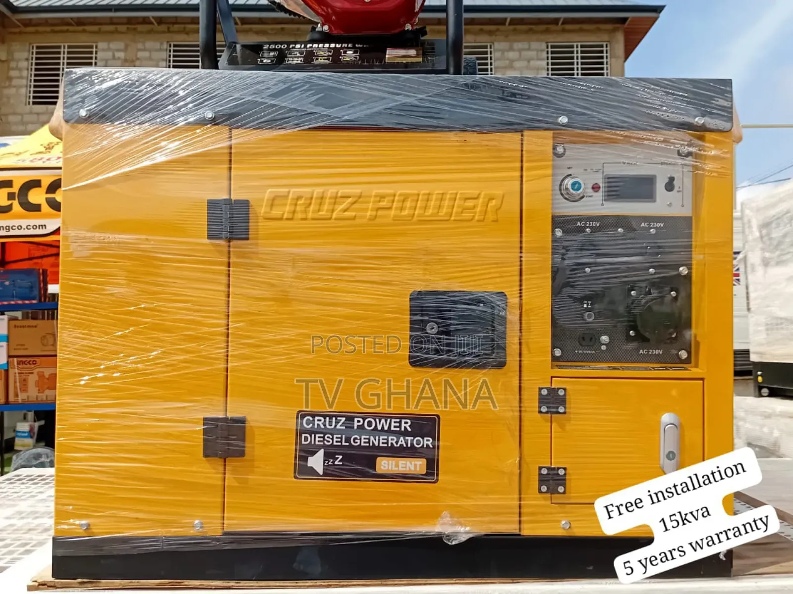 Ultragridx 15kva 16500watt Cruz Power 15kva Diesel