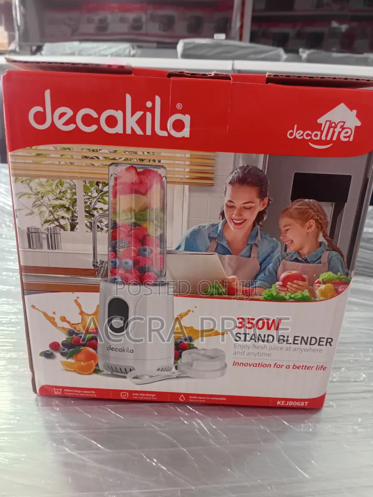 Decakila 350w Cordless Stand Blender