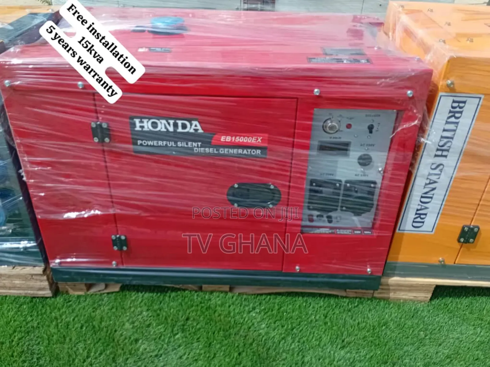 Tempesttap 15kva Silent Honda 15kva Diesel