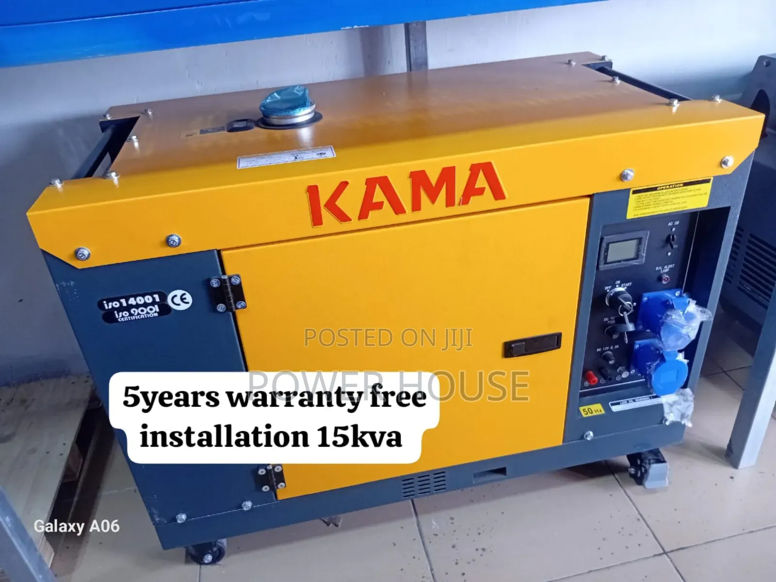 Majestic Vault Kama Generator 15kva 16500watts 15kva Diesel