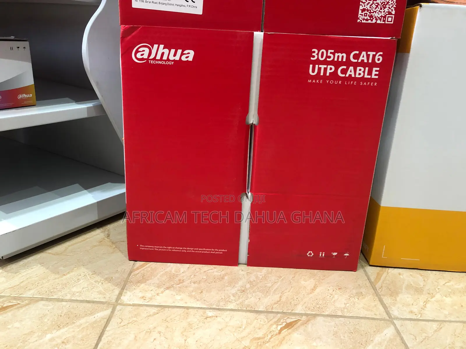 Dahua Cat 6 305m Utp Cable Cca