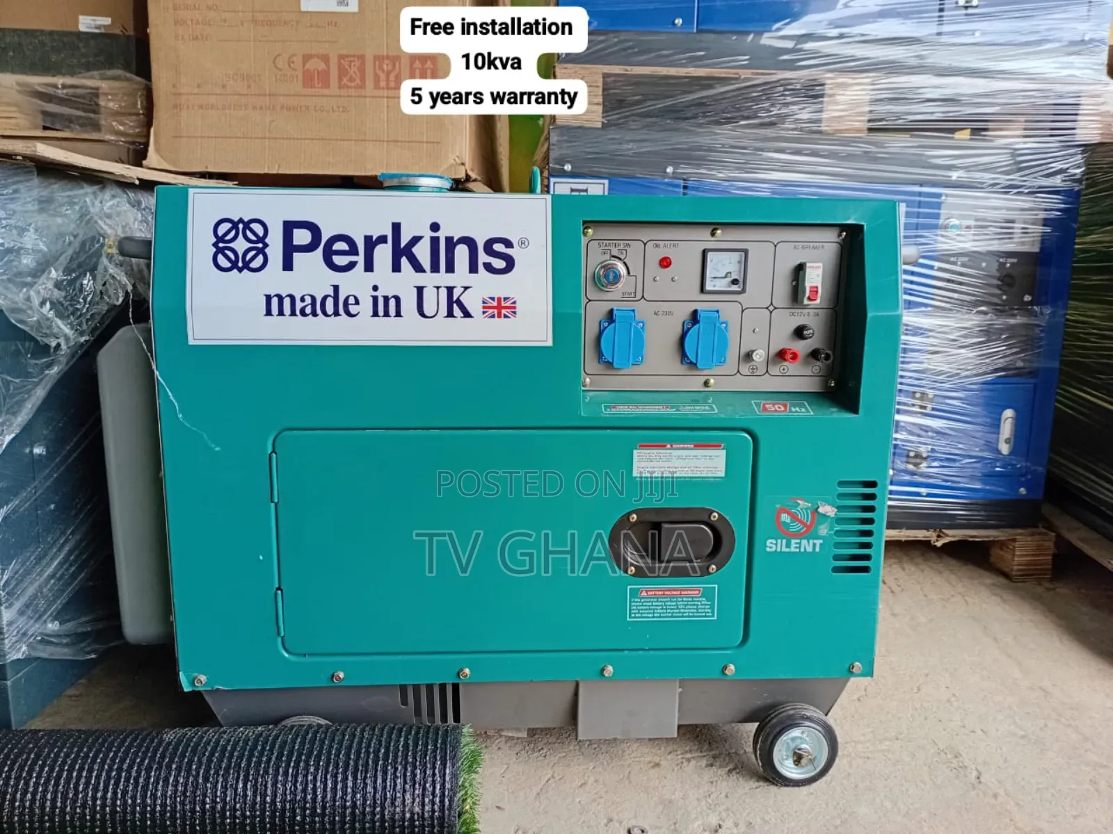 Powerflowx 10kva Silent Perkins 10kva Diesel