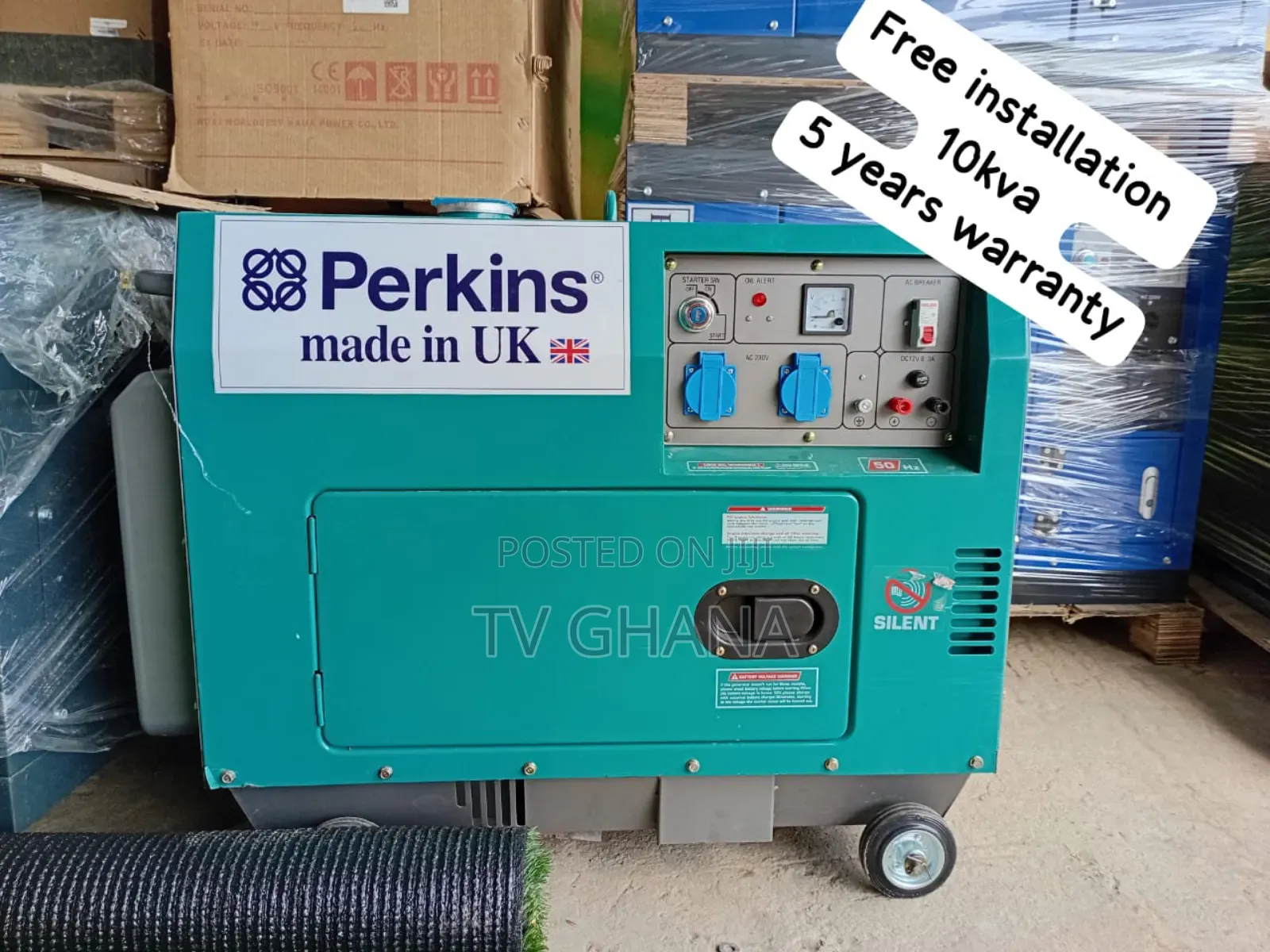 Novaengine 10kva Silent Perkins 10kva Diesel