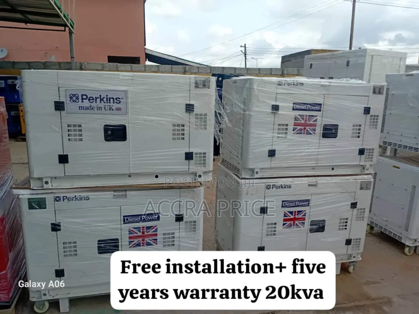 Always Ready Generator 20kva Diesel Perkins Uk Made 20kva