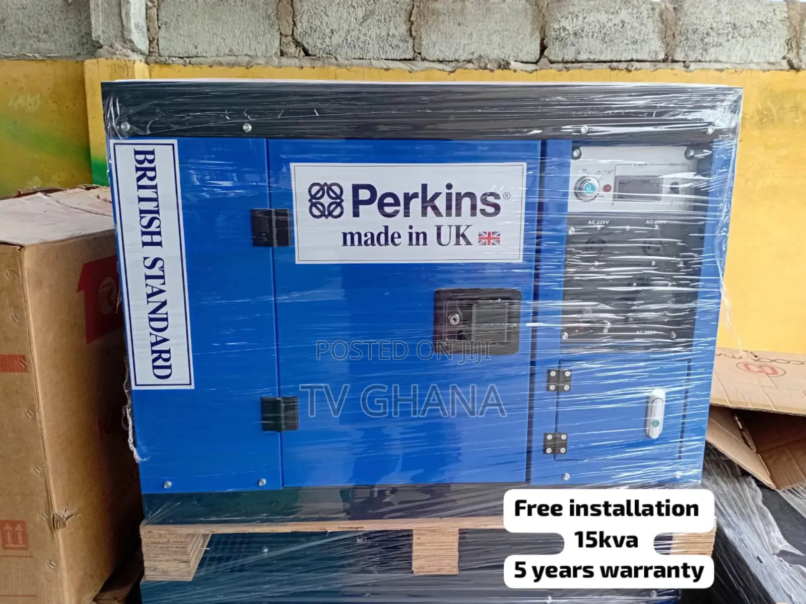 Novaline 15kva Silent Perkins 15kva Diesel