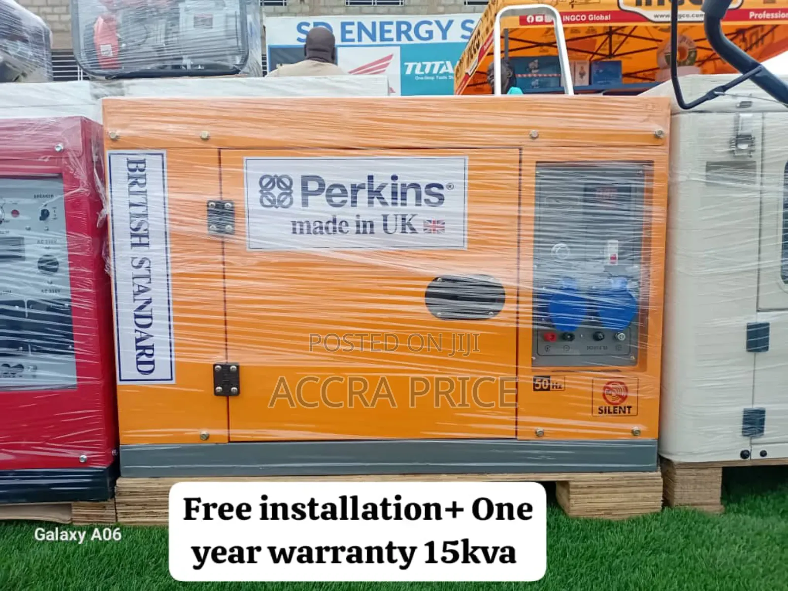 Always Ready Generator 15kva Diesel Perkins Uk Made 15kva