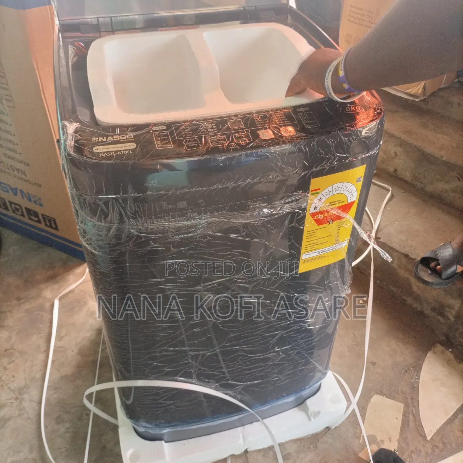 Nasco 7kg Top Load Washing Machine Fully Automatic