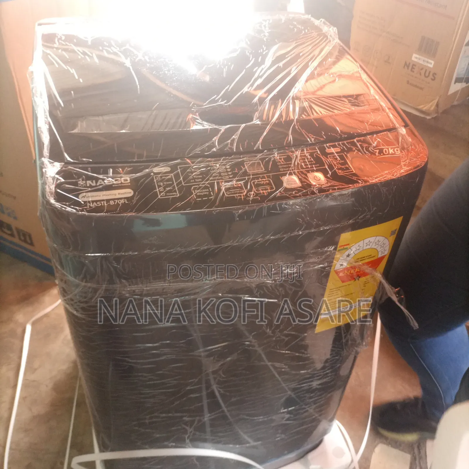 Nasco 7kg Top Load Washing Machine Fully Automatic
