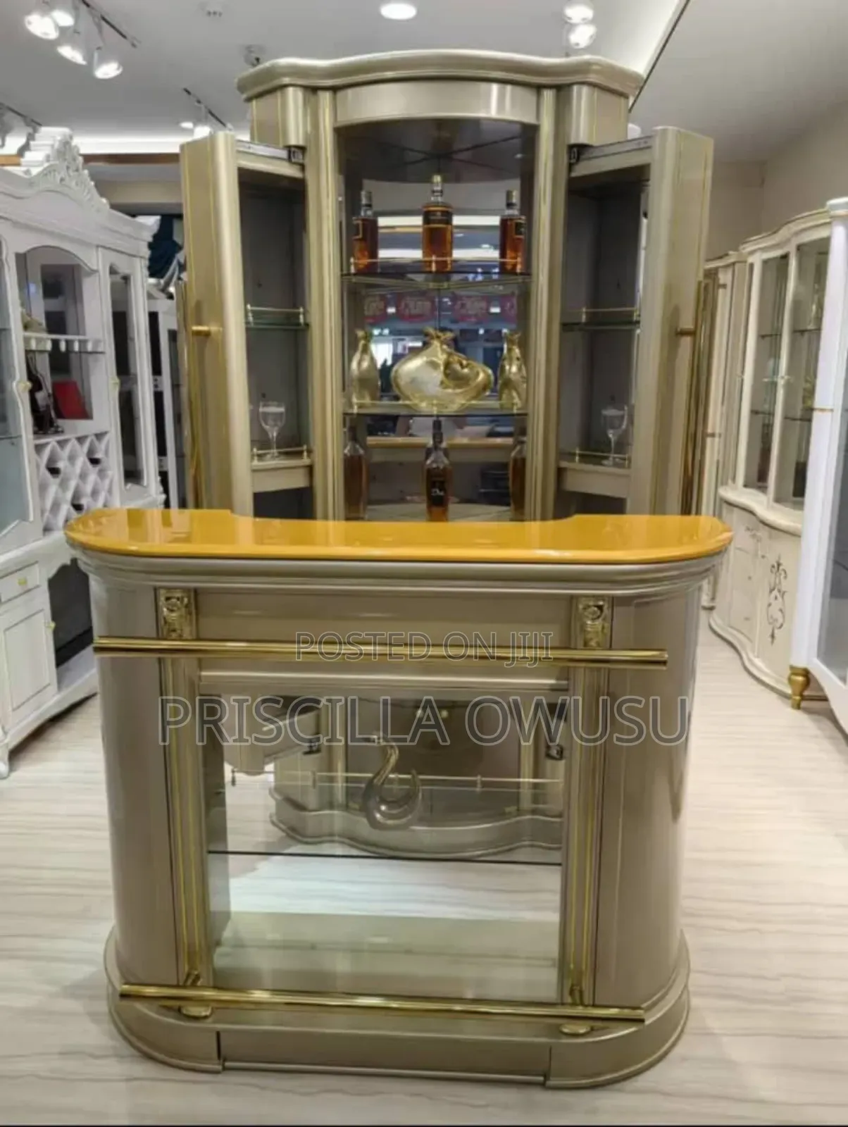 Wine Display Cabinet / Bar Cabinet