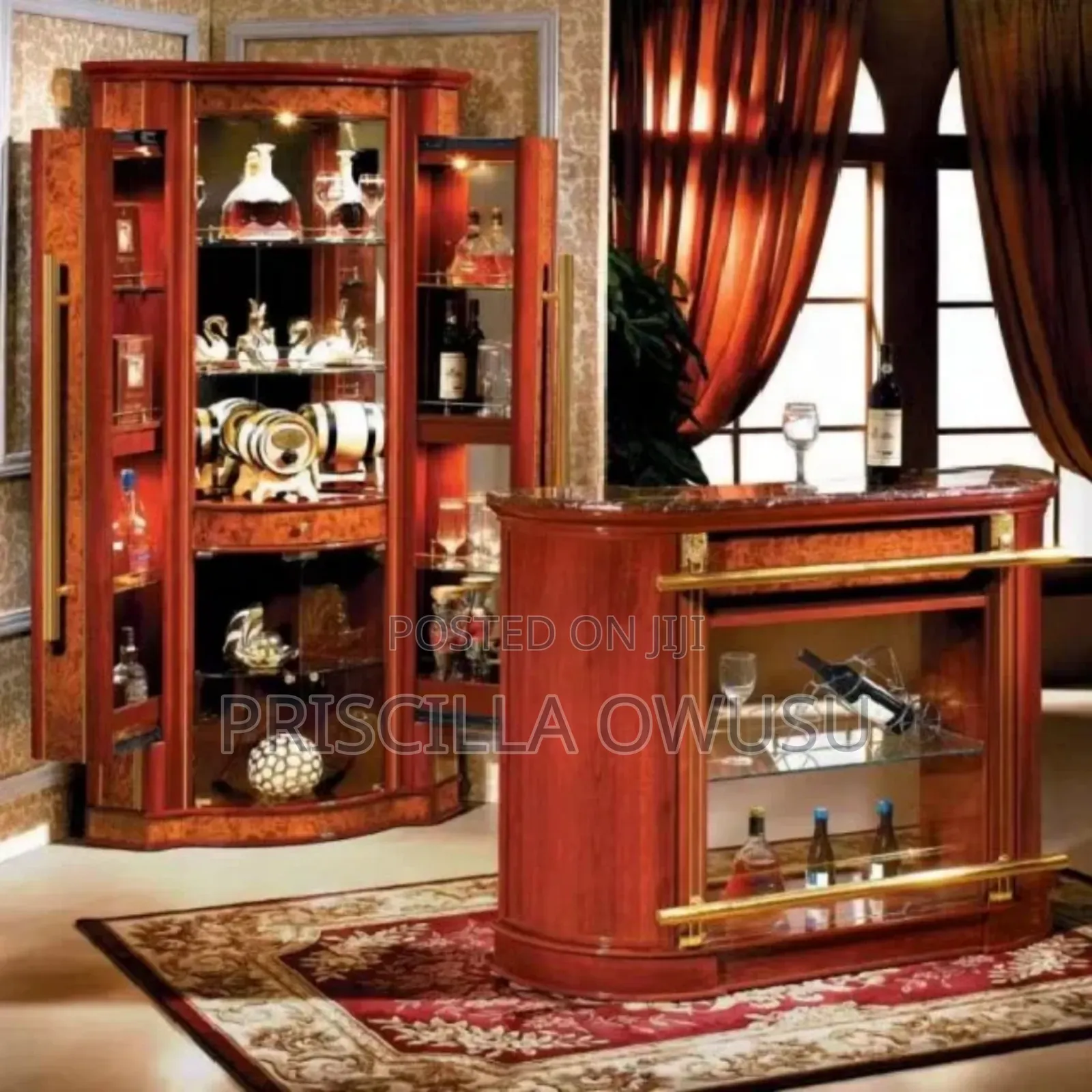Wine Display Cabinet / Bar Cabinet