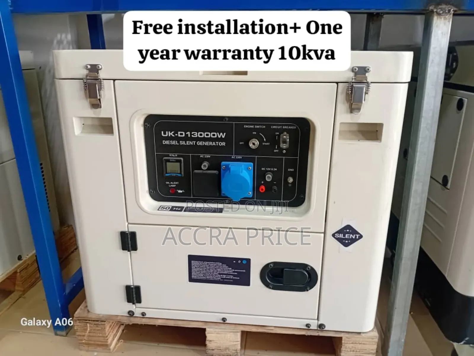 Power You Can Count on 10kva Uk-D Diesel Generator 13kw