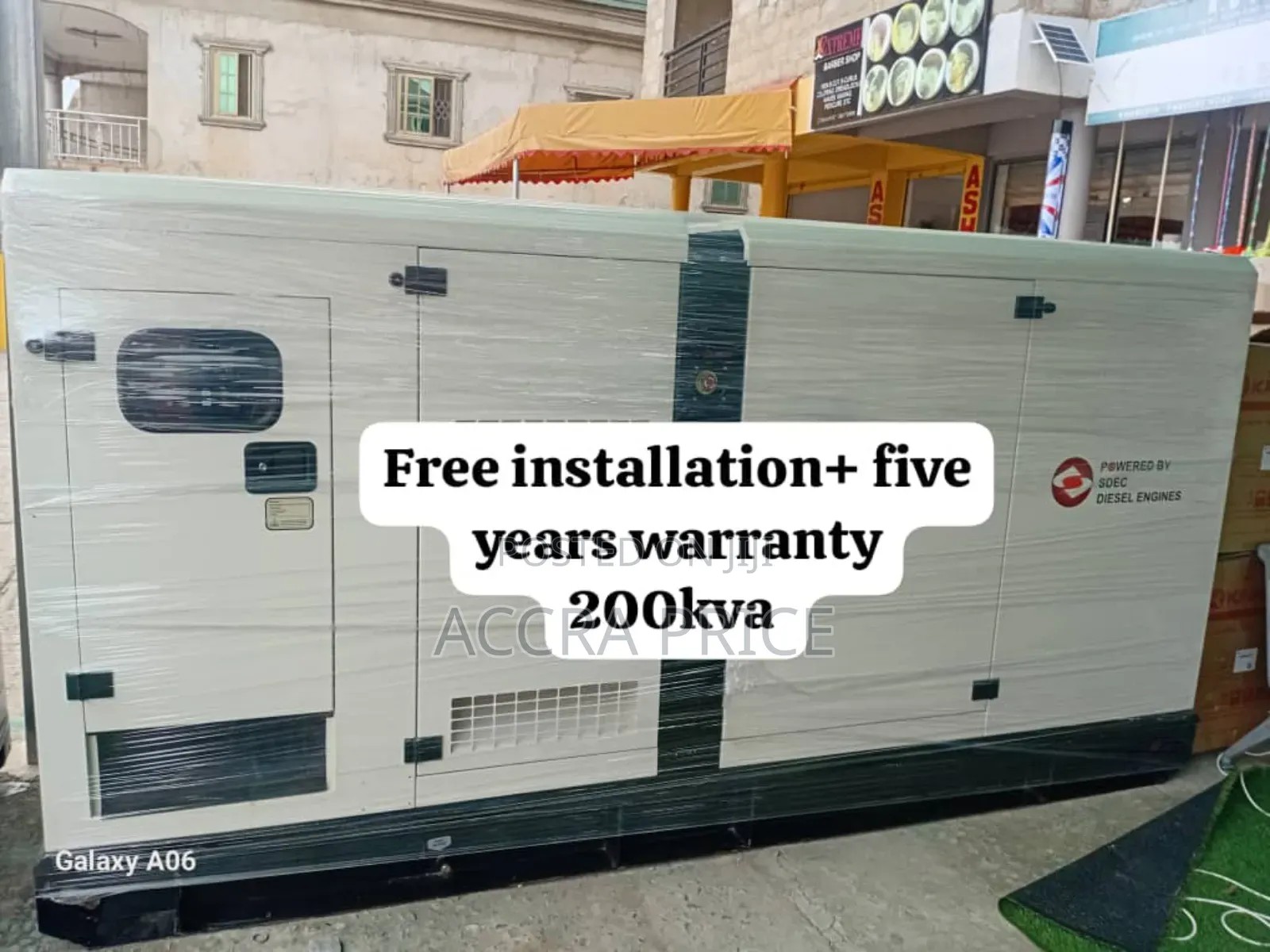 Smooth Power Delivery 200kva Diesel Genset Perkins Genset Uk