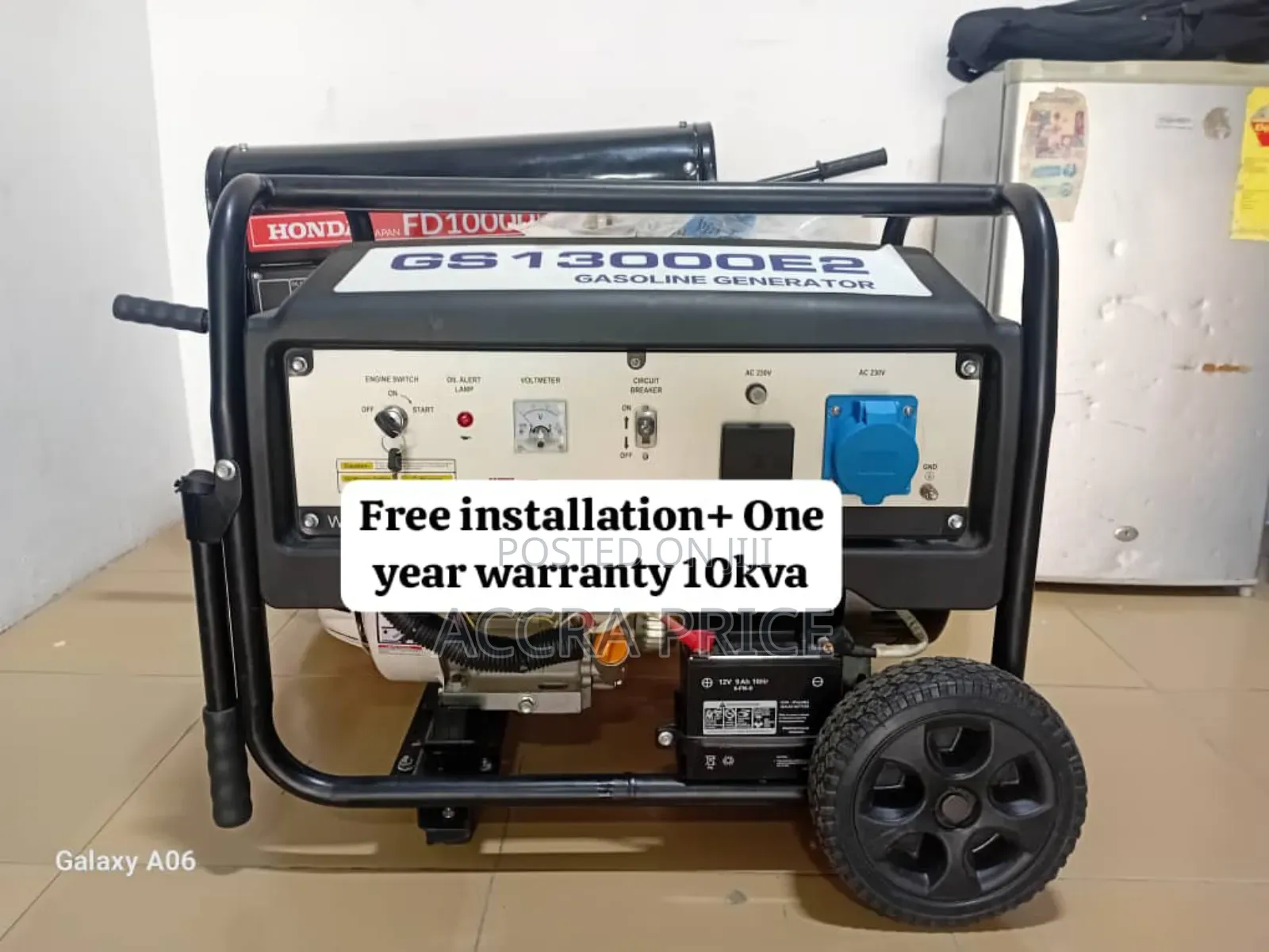 Smooth Power Delivery 10kva Petrol Genset Uk-D Genset Uk
