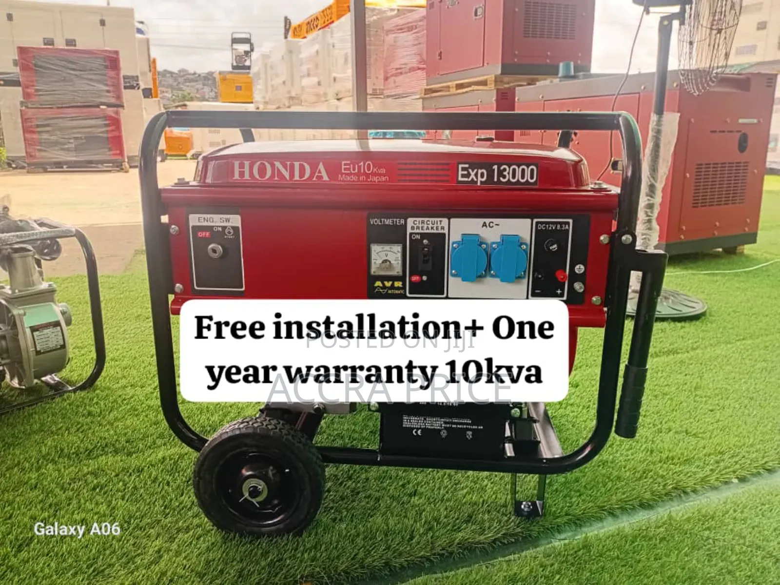 Smooth Power Delivery 10kva Petrol Genset Honda Genset Uk