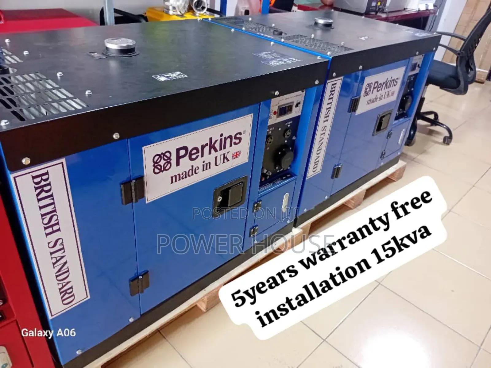 Legacy Forge Perkins Diesel 15kva 16500watts 15kva 16500watt