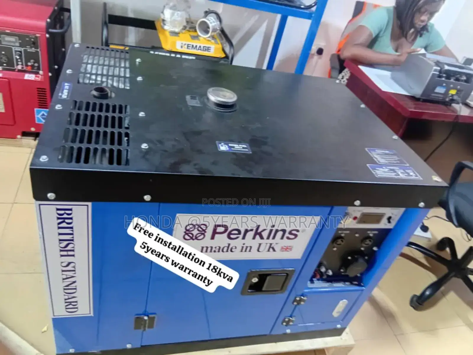 Lighting Gen 18kva Diesel Engine Generator Silent